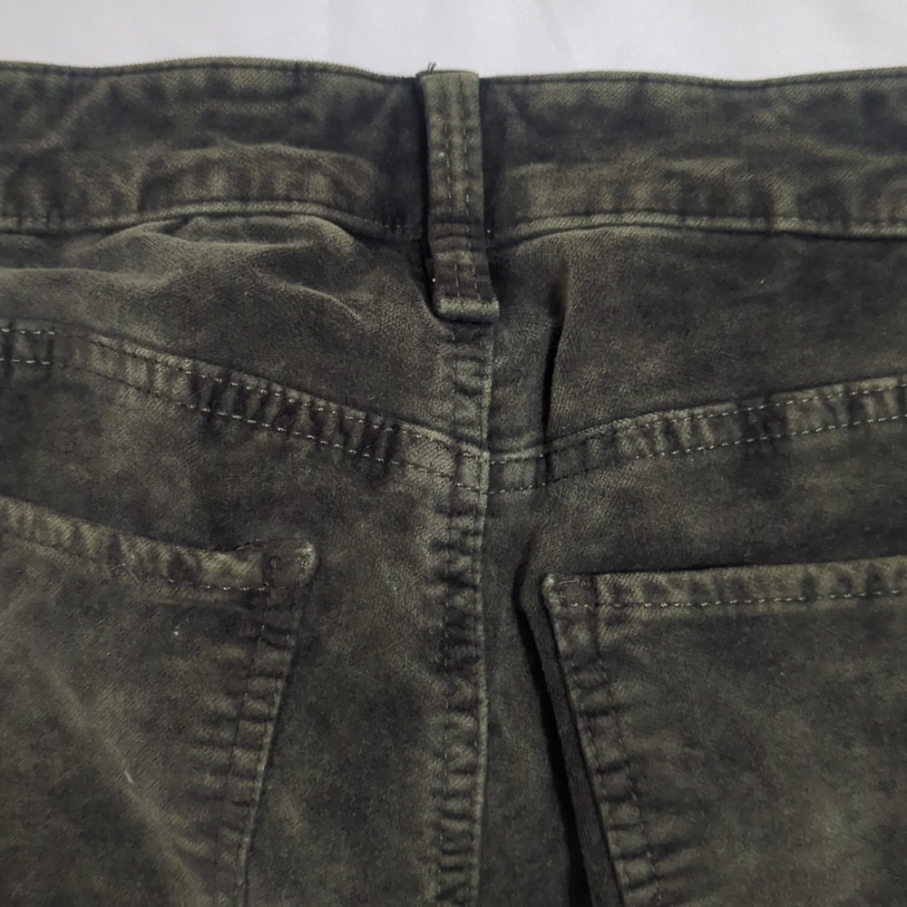 Lucky Brand Brooke Legging Jean, Color Forest Green Velvet Size 2 - Picture 14 of 16